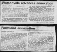 Watsonville advances annexation