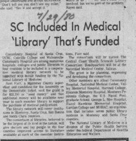 SC Included In Medical 'Library' That's Funded