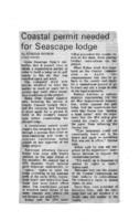 Coastal permit needed for Seascape lodge