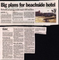 Big plans for beachside hotel