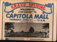 Grand Opening Welcome To Capitola Mall