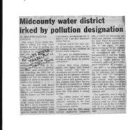 Midcounty water district irked by pollution designation
