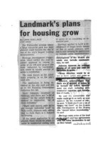 Landmark's plans for housing grow