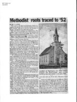 Methodist roots traced to '52