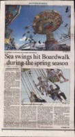 Sea swings hit Boardwalk during the spring season