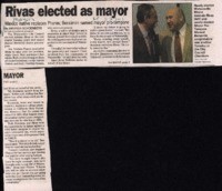 Rivas elected as mayor