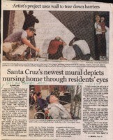 Santa Cruz's newest mural depicts nursing home through residents' eyes