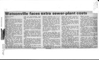 Watsonville faces extra sewer-plant costs