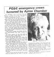 PG&E emergency crews honored by Aptos Chamber