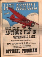 14th annual West Coast Antique Fly-In