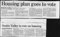 Housing plan goes to vote