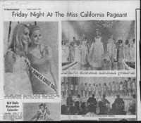 Friday night at the Miss California pageant