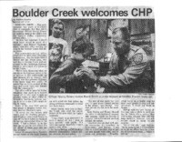 Boulder Creek welcomes CHP