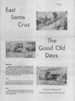 East Santa Cruz, the good old days