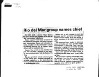 Rio del Mar group names chief