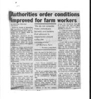 Authorities order conditions improved for farm workers