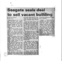 Seagate seals deal to sell vacant building