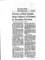 Parent of Red Carpet Buys Gallery of Homes; to Broaden Services