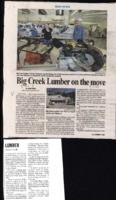 Big Creek Lumber on the move