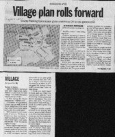 Village plan rolls forward