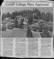 Cowell College Plans Approved