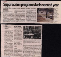 Supression program starts second year