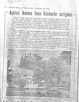 Aptos home has historic origins