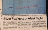 Silver Fox' gets one last flight