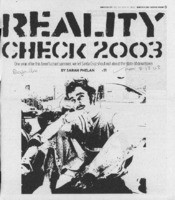 Reality Check 2003