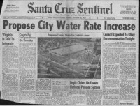 Propose City Water Rate Increase