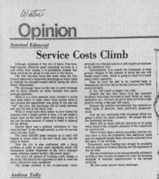 Service Costs Climb