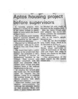 Aptos housing project before supervisors