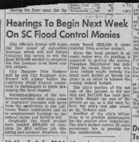 Hearings To Begin Next Week On SC Flood Control Monies