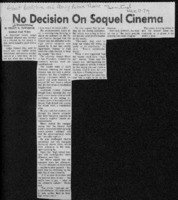 No Decision on Soquel Cinema