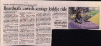 Boardwalk unveils vintage kiddie ride