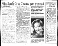 Miss Santa Cruz County gets crowned