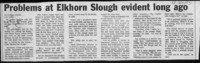 Problems at Elkhorn Slough evident long ago