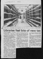 Libraries feel bite of new tax