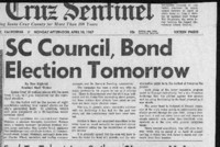 SC Council, bond election tomorrow