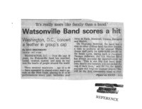 Watsonville Band scores a hit