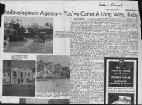 Redevelopment Agency - You've Come a Long Way, Baby