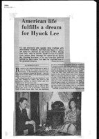 American life fulfills a dream for Hyuck Lee