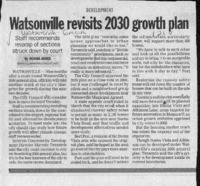 Watsonville revisits 2030 growth plan