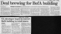 Deal brewing for BofA building
