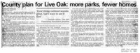 County plan for Live Oak: more parks, fewer homes