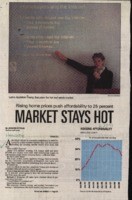 Market stays hot