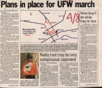 Plans in place for UFW march