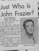 Just Who Is John Frazier?