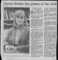 Library director has systems on her mind