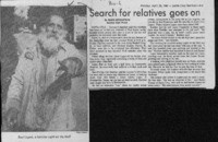 Search for relatives goes on